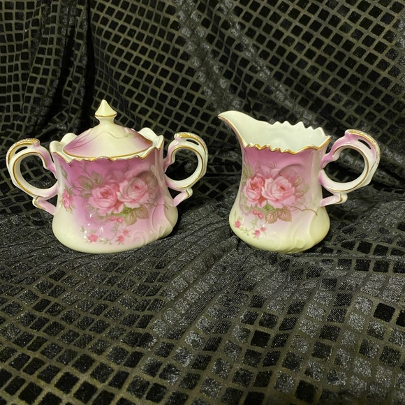 Lefton China Heavenly Rose set - Picture 1 of 6